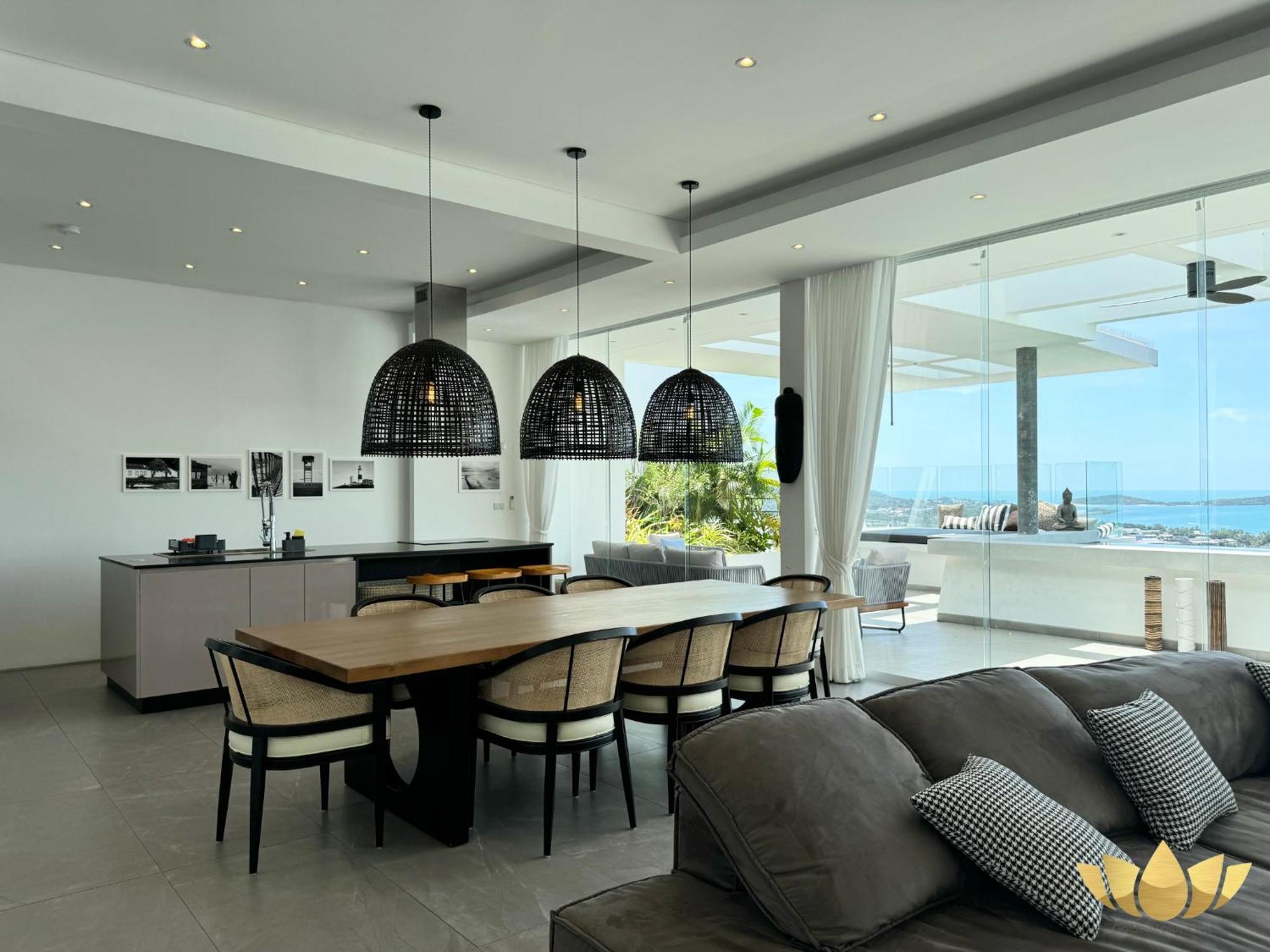 Golden Lotus Villas Amphoe Koksamui Esterno foto