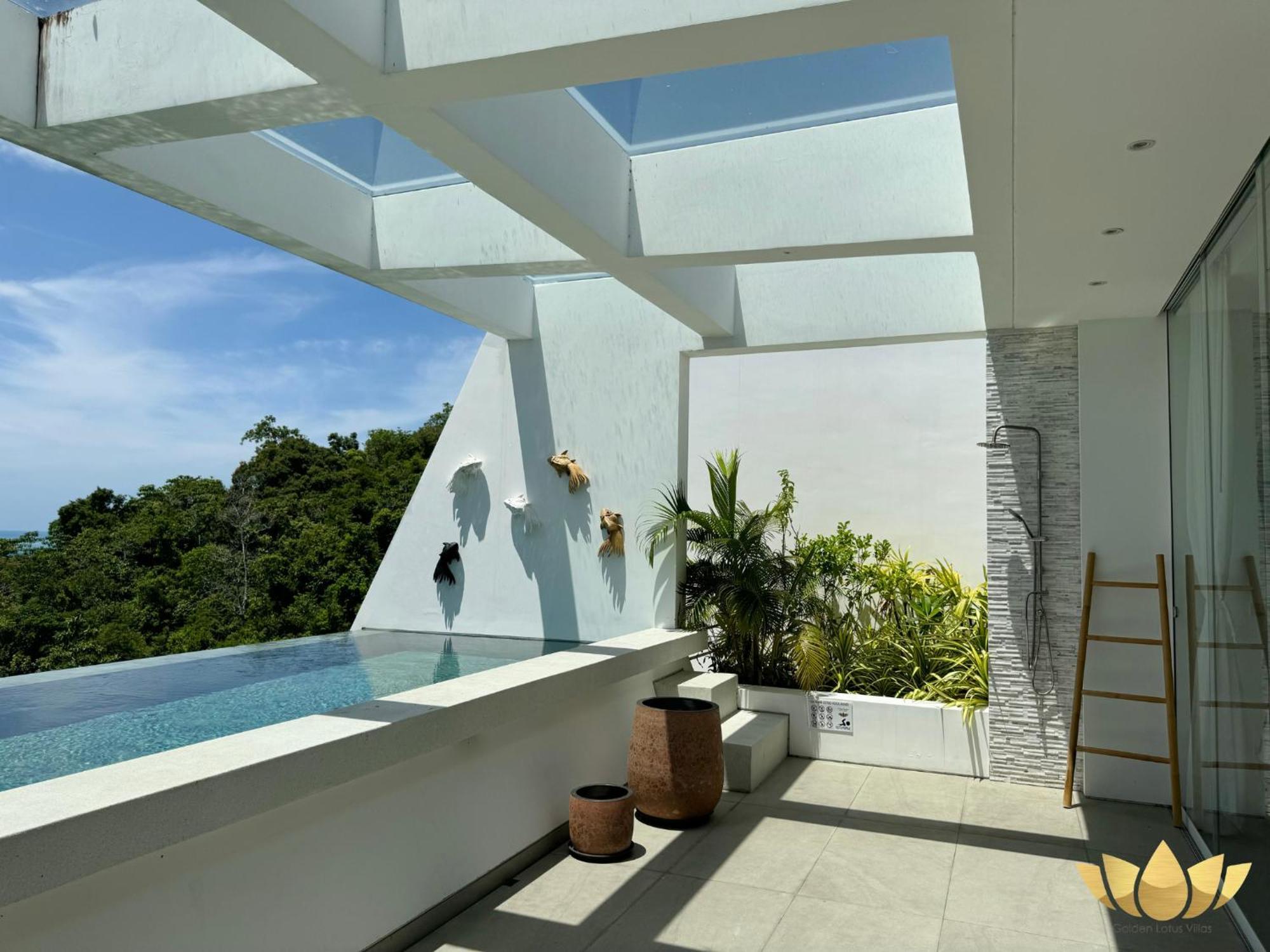 Golden Lotus Villas Amphoe Koksamui Esterno foto