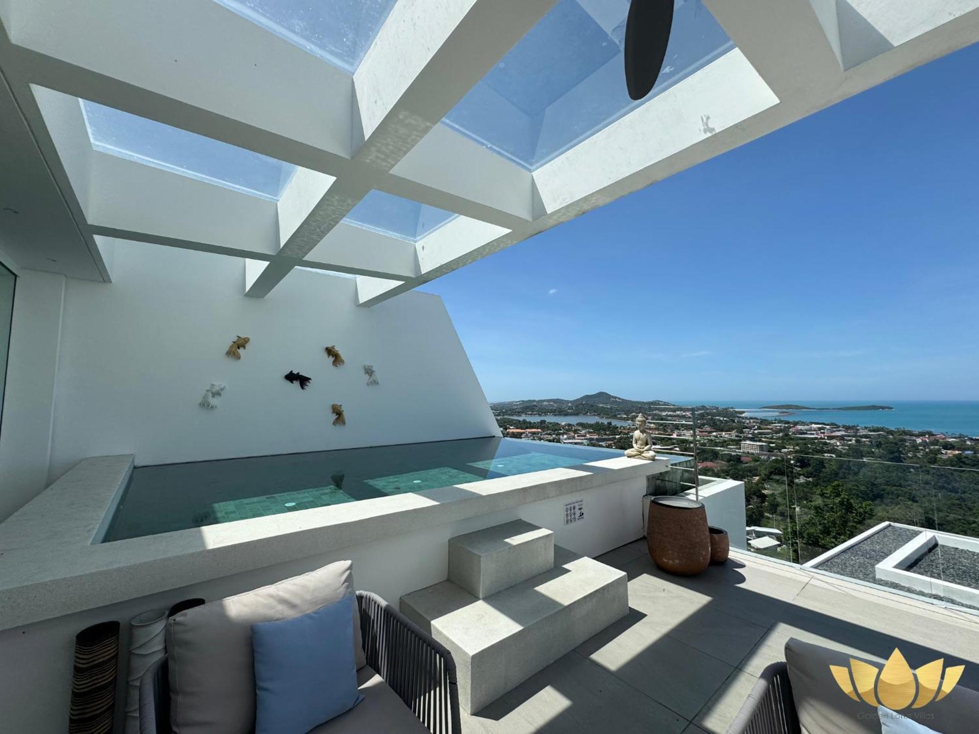 Golden Lotus Villas Amphoe Koksamui Esterno foto