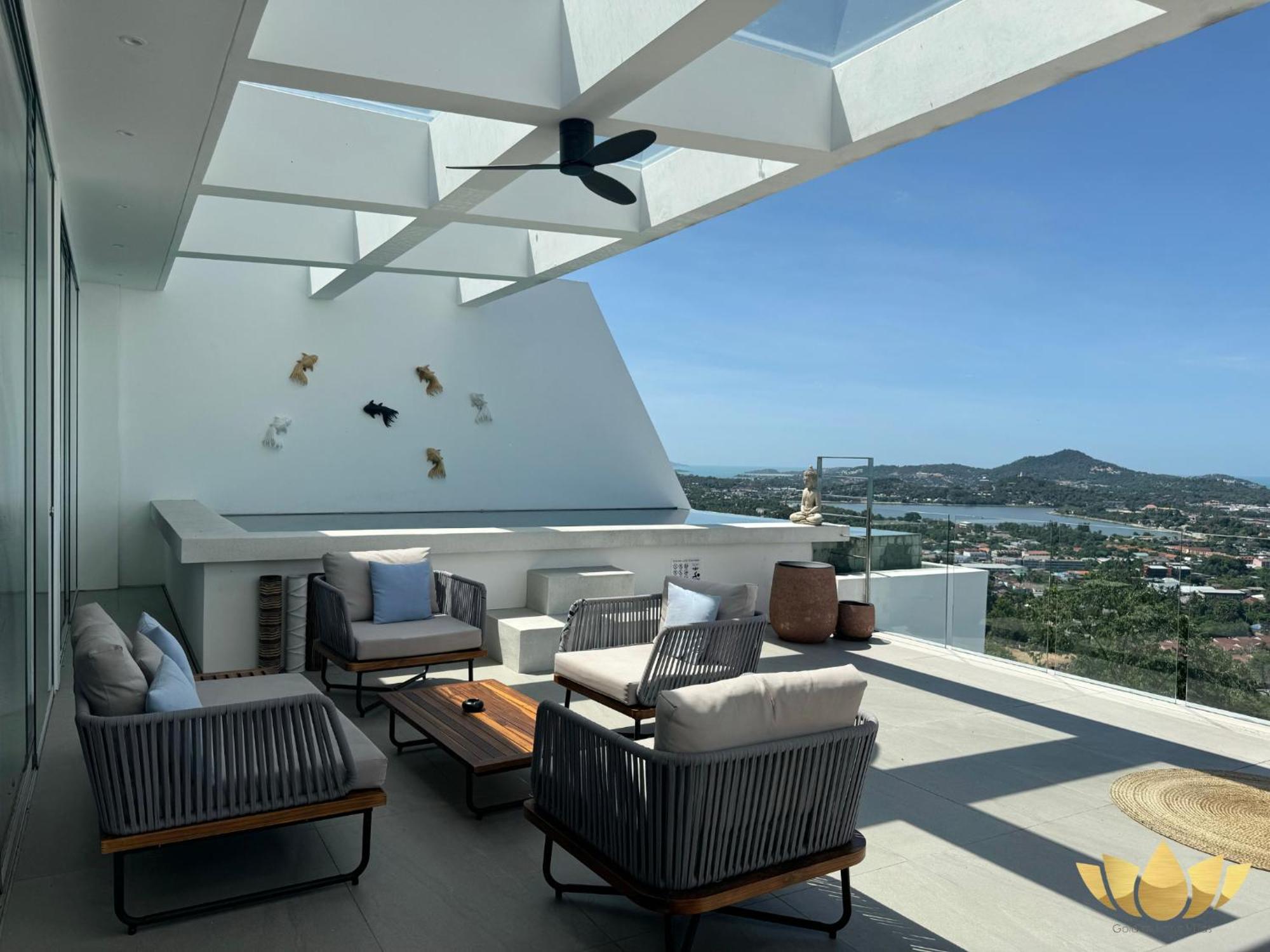 Golden Lotus Villas Amphoe Koksamui Esterno foto